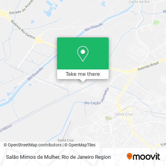 Salão Mimos de Mulher map