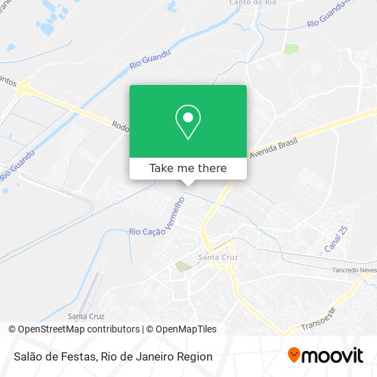 Salão de Festas map