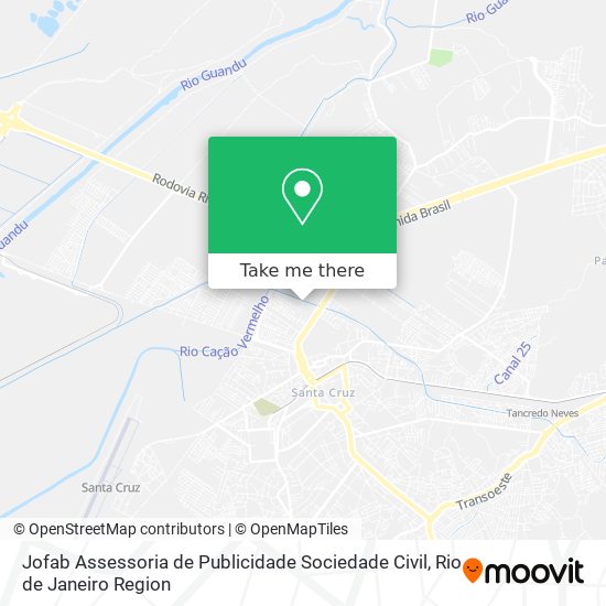 Jofab Assessoria de Publicidade Sociedade Civil map