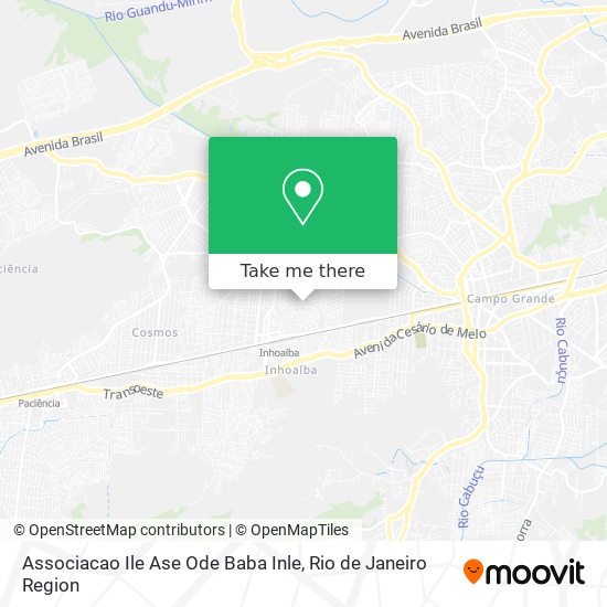 Associacao Ile Ase Ode Baba Inle map