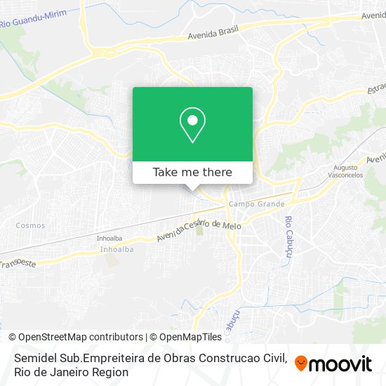 Semidel Sub.Empreiteira de Obras Construcao Civil map