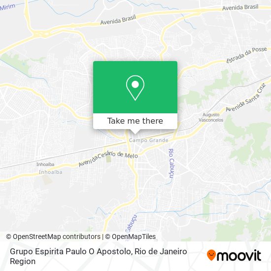 Grupo Espirita Paulo O Apostolo map