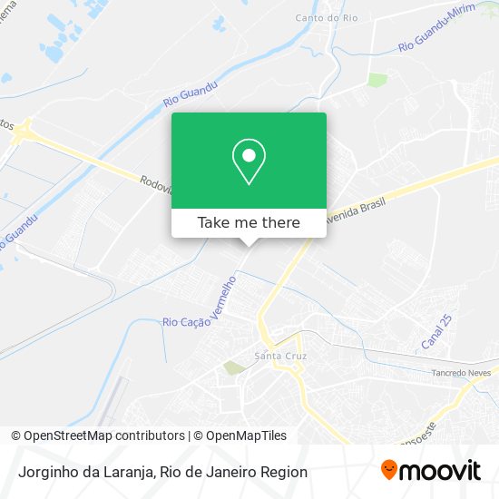 Jorginho da Laranja map