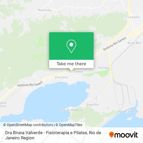 Dra Bruna Valverde - Fisioterapia e Pilates map