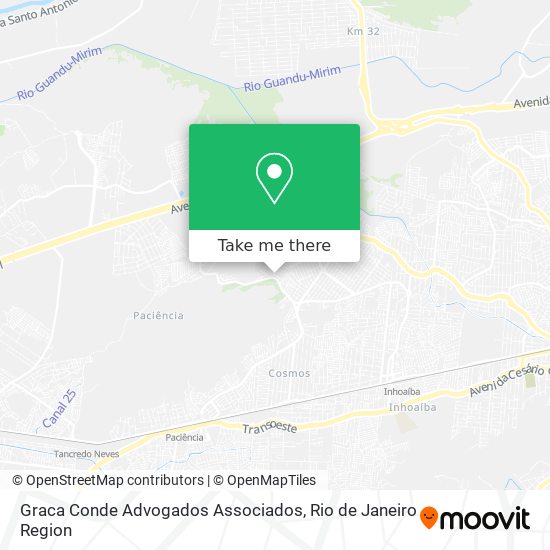 Mapa Graca Conde Advogados Associados