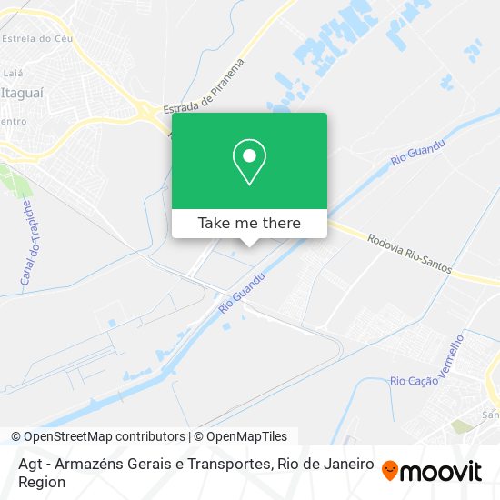 Agt - Armazéns Gerais e Transportes map