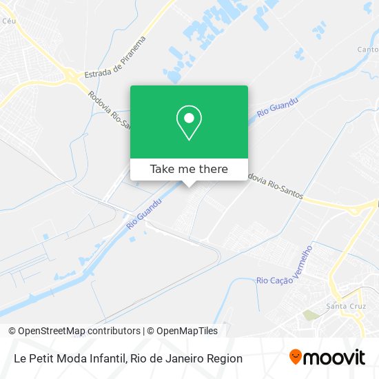 Le Petit Moda Infantil map