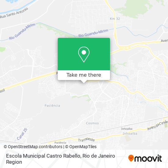 Escola Municipal Castro Rabello map