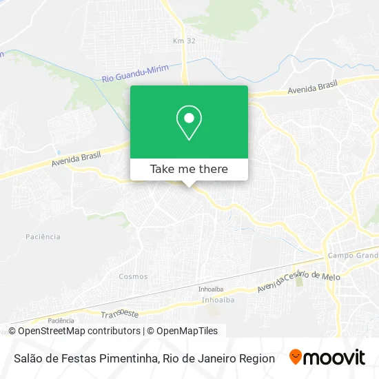 Salão de Festas Pimentinha map