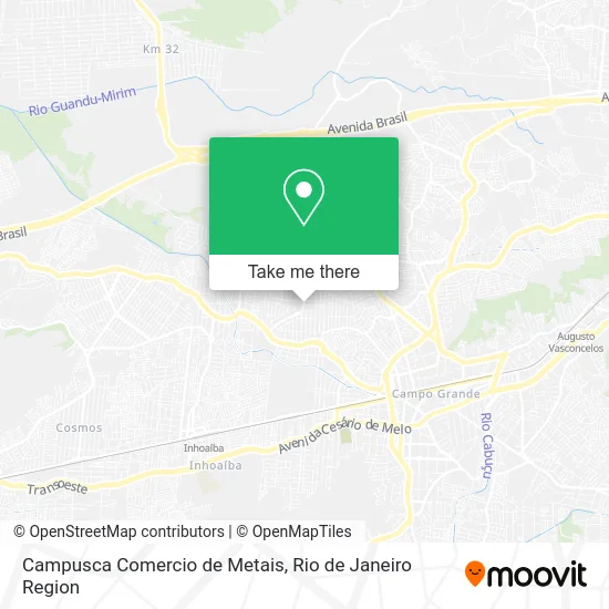 Campusca Comercio de Metais map