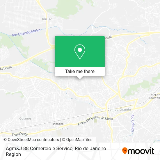 Agm&J 88 Comercio e Servico map