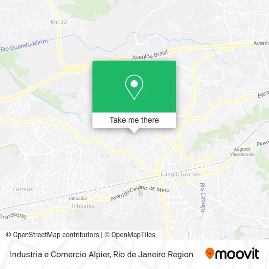 Industria e Comercio Alpier map