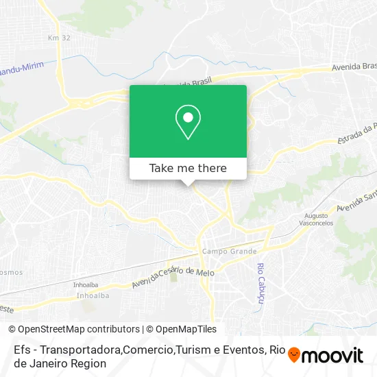 Efs - Transportadora,Comercio,Turism e Eventos map