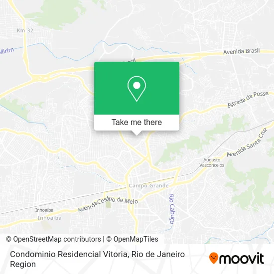 Condominio Residencial Vitoria map