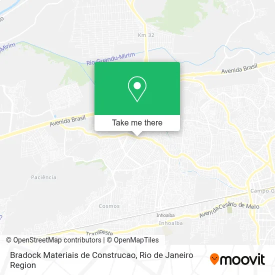 Bradock Materiais de Construcao map