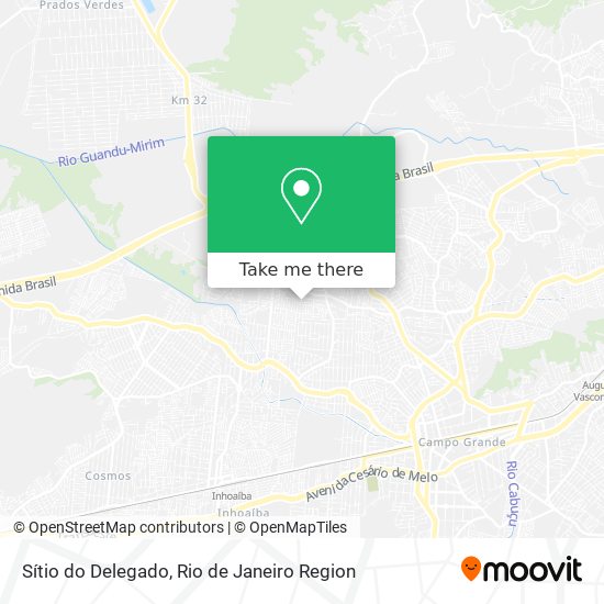 Sítio do Delegado map