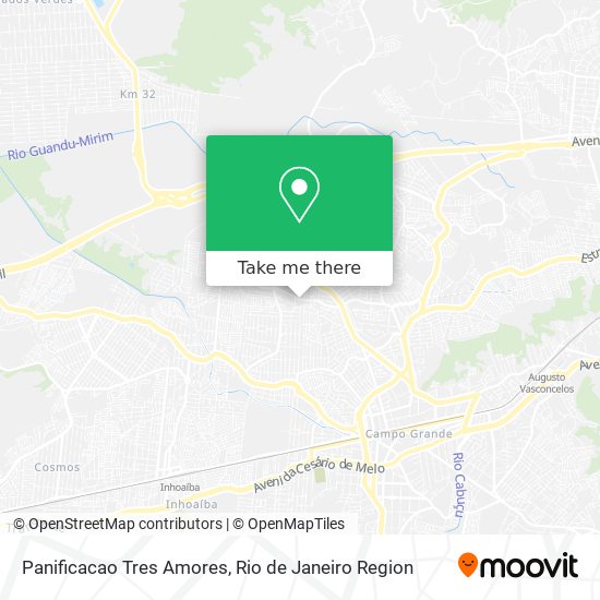 Panificacao Tres Amores map