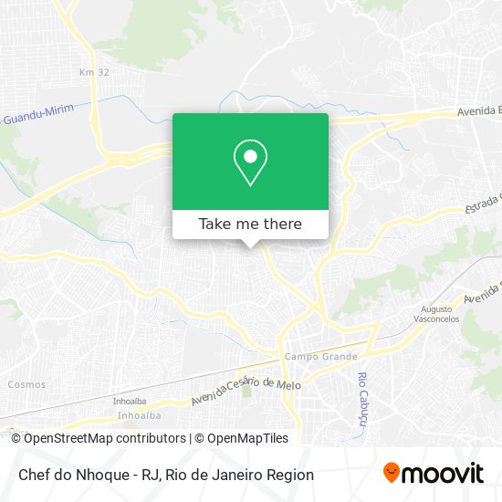 Chef do Nhoque - RJ map