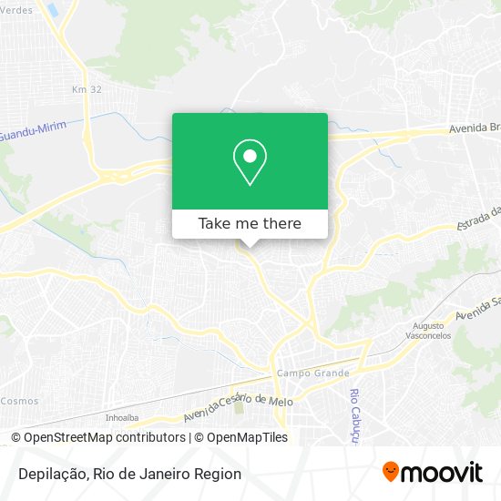 Depilação map