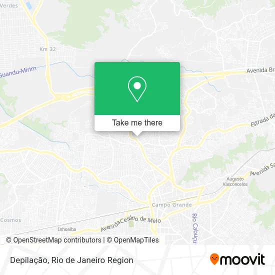 Depilação map