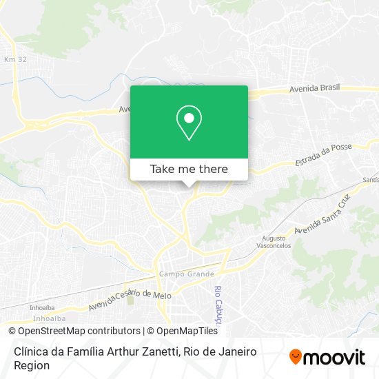 Clínica da Família Arthur Zanetti map