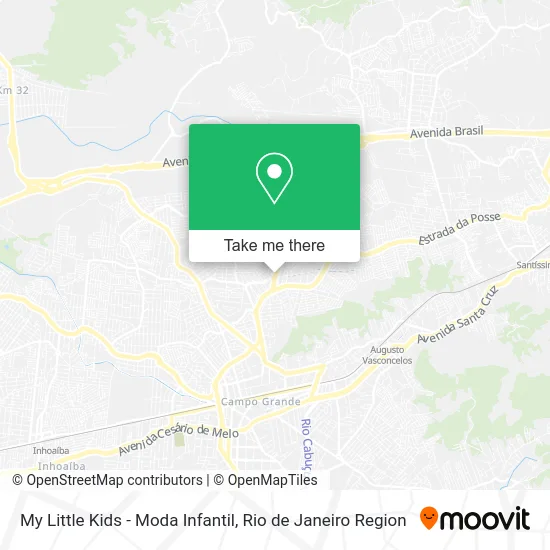 My Little Kids - Moda Infantil map