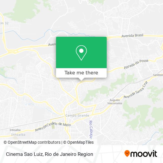 Cinema Sao Luiz map