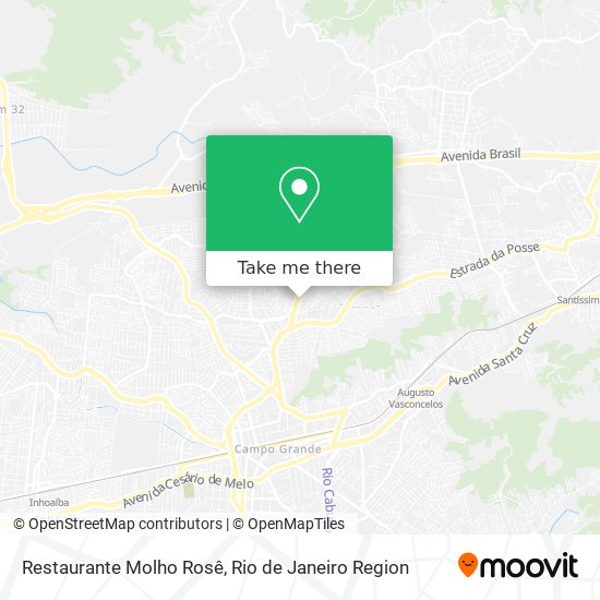 Restaurante Molho Rosê map