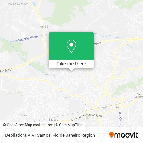 Depiladora VIVI Santos map