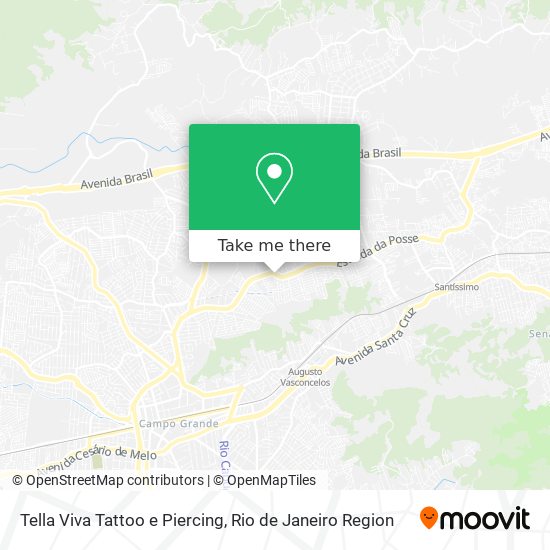 Tella Viva Tattoo e Piercing map