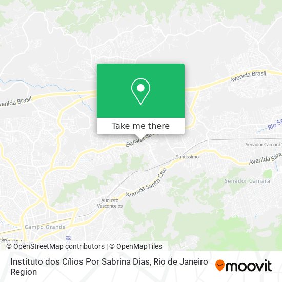 Instituto dos Cílios Por Sabrina Dias map