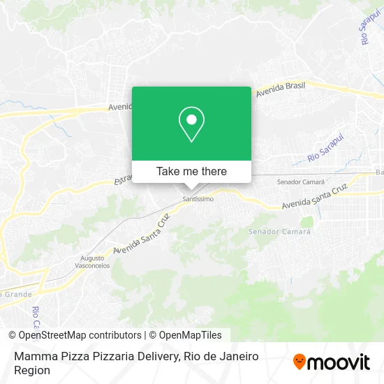 Mamma Pizza Pizzaria Delivery map