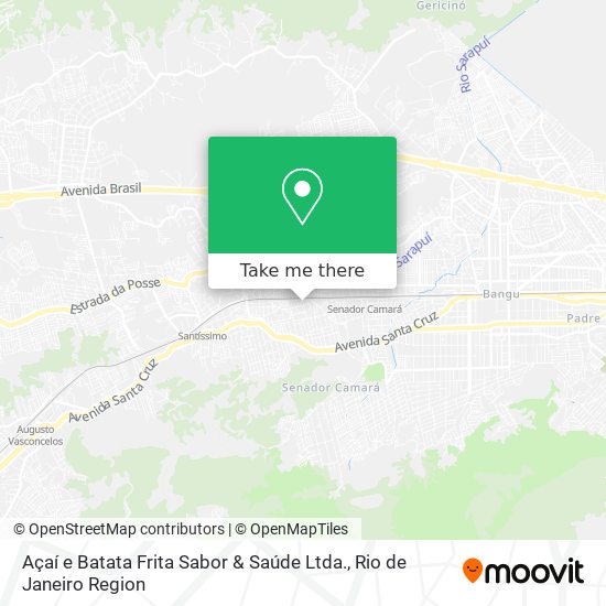 Açaí e Batata Frita Sabor & Saúde Ltda. map