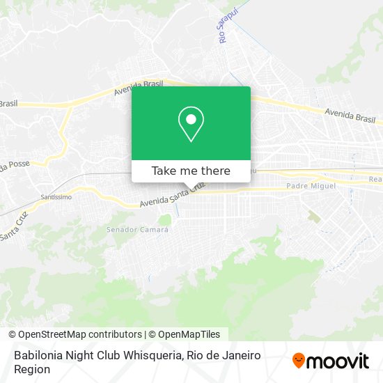 Babilonia Night Club Whisqueria map