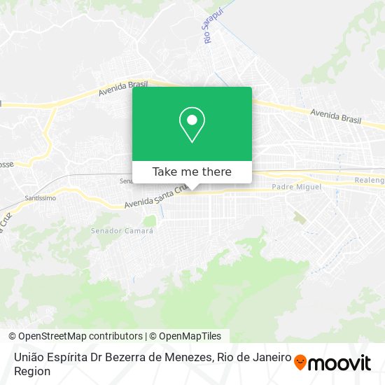 União Espírita Dr Bezerra de Menezes map