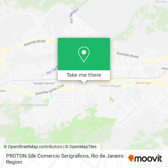 PROTON Silk Comercio Serigraficos map