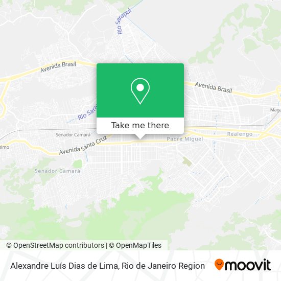 Alexandre Luís Dias de Lima map