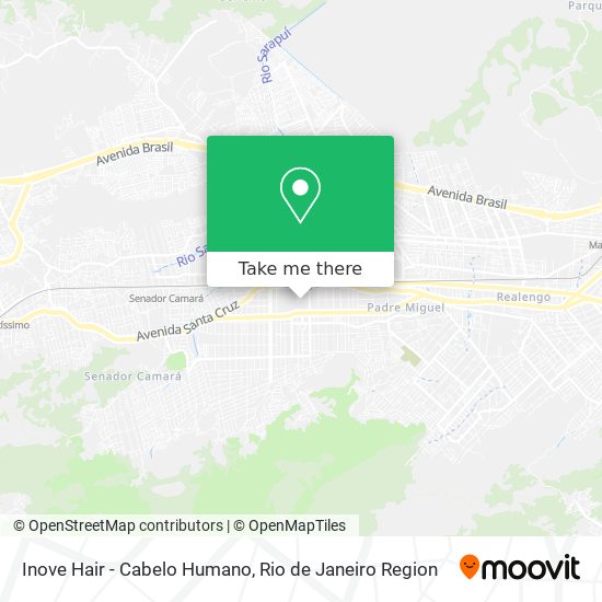 Inove Hair - Cabelo Humano map