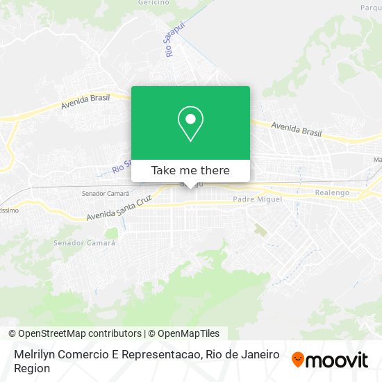 Mapa Melrilyn Comercio E Representacao