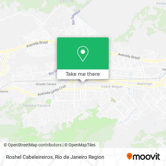 Roshel Cabeleireiros map