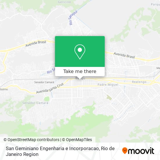 Mapa San Geminiano Engenharia e Incorporacao