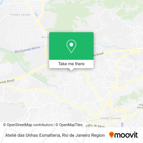 Ateliê das Unhas Esmalteria map