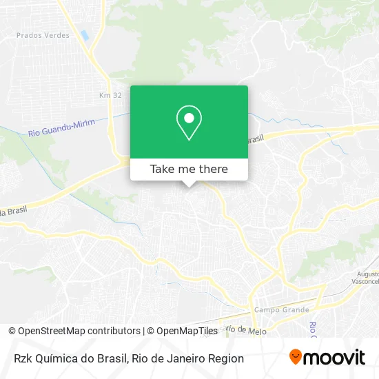 Rzk Química do Brasil map