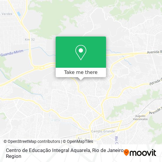Centro de Educação Integral Aquarela map