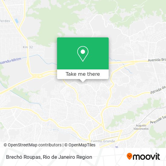 Brechó Roupas map