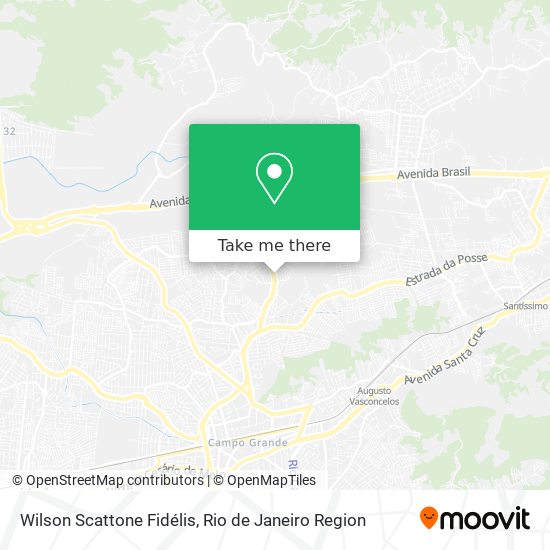Wilson Scattone Fidélis map