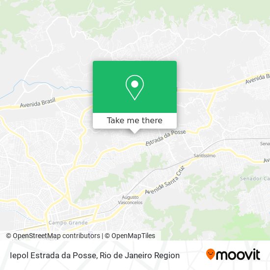 Iepol Estrada da Posse map