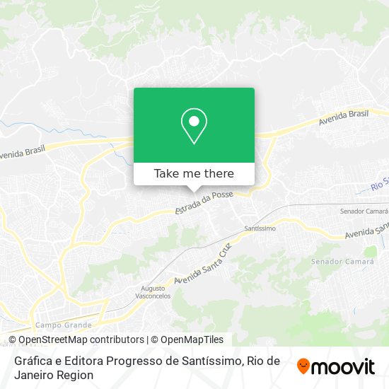 Gráfica e Editora Progresso de Santíssimo map