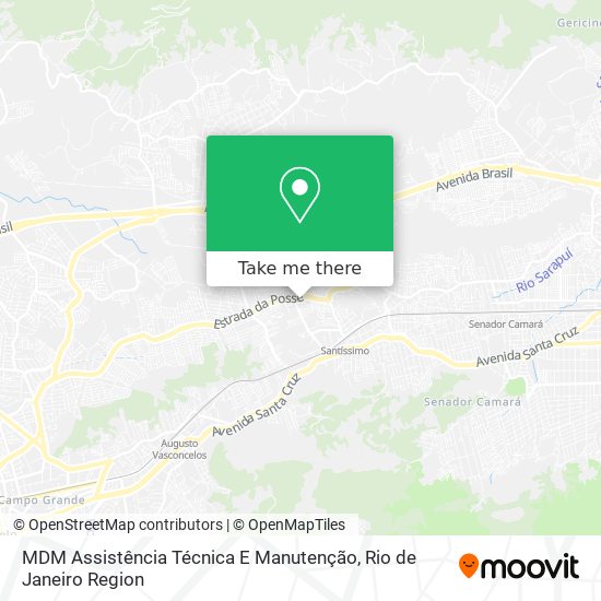 MDM Assistência Técnica E Manutenção map