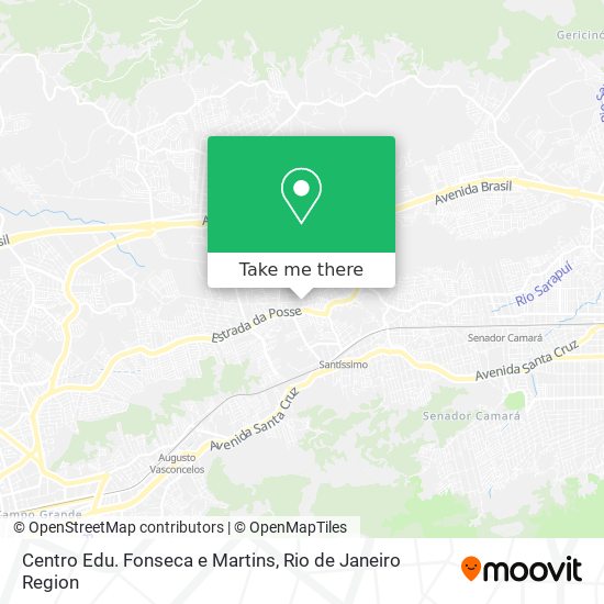 Mapa Centro Edu. Fonseca e Martins
